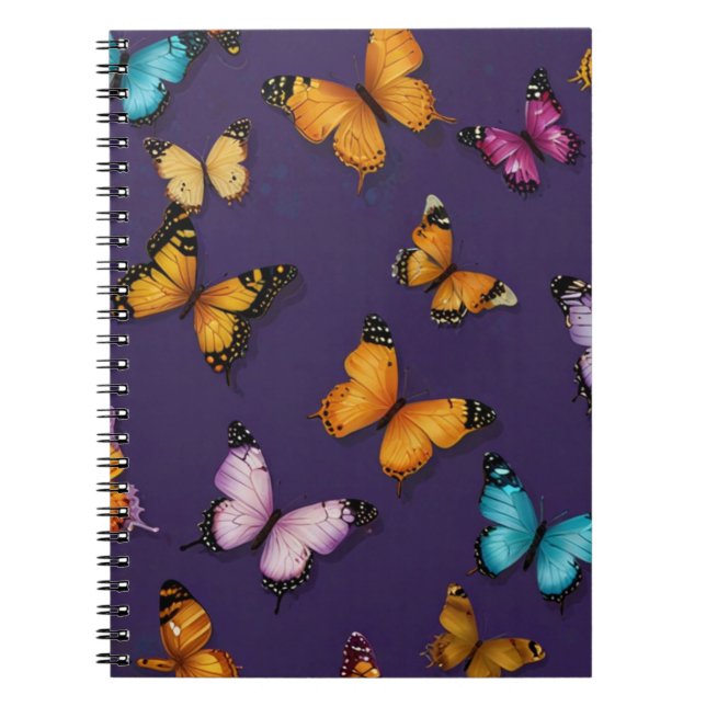 Cuaderno Mariposa elegante (Frente)