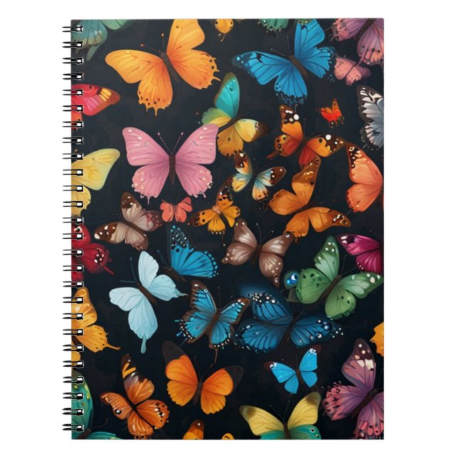 Cuaderno Mariposa Elegante (Frente)