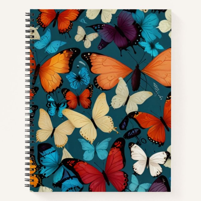 Cuaderno Mariposa elegante (Anverso)