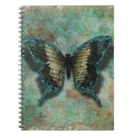 Cuaderno Mariposa en el jardín