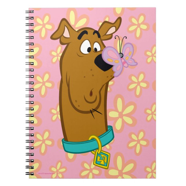 Cuaderno Mariposa en la nariz de Scooby-Doo (Frente)