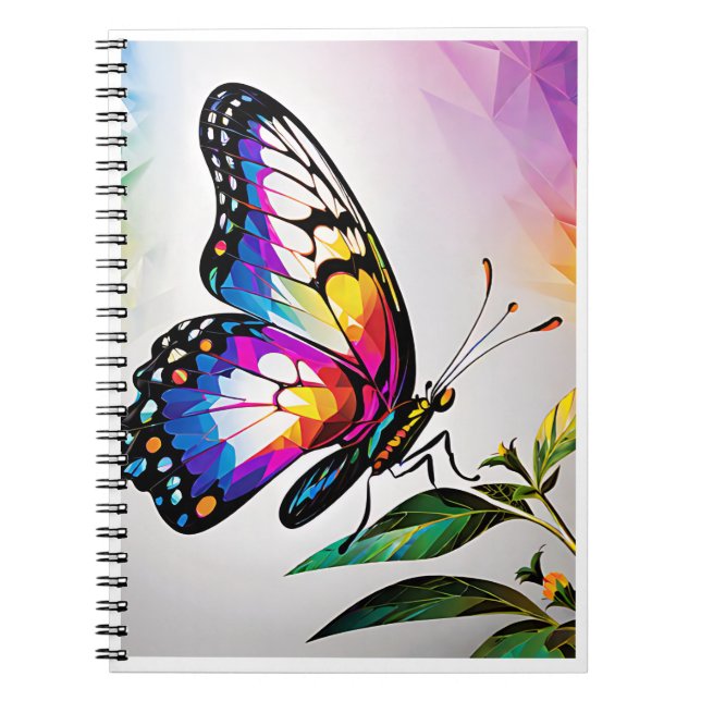 Cuaderno Mariposa encantadora (Frente)