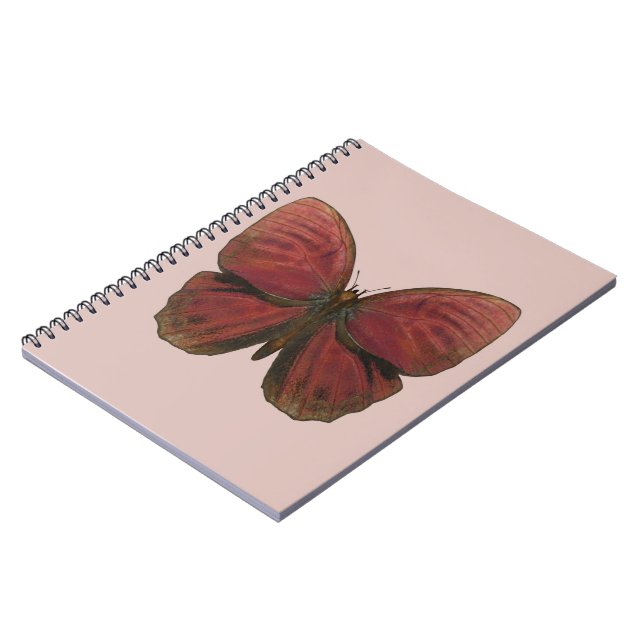 Cuaderno Mariposa Gallo Rojo (Lado Izquierdo)