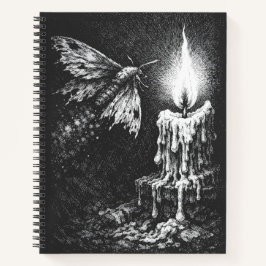 Cuaderno Mariposa hacia la Llama — por BurnsInHell