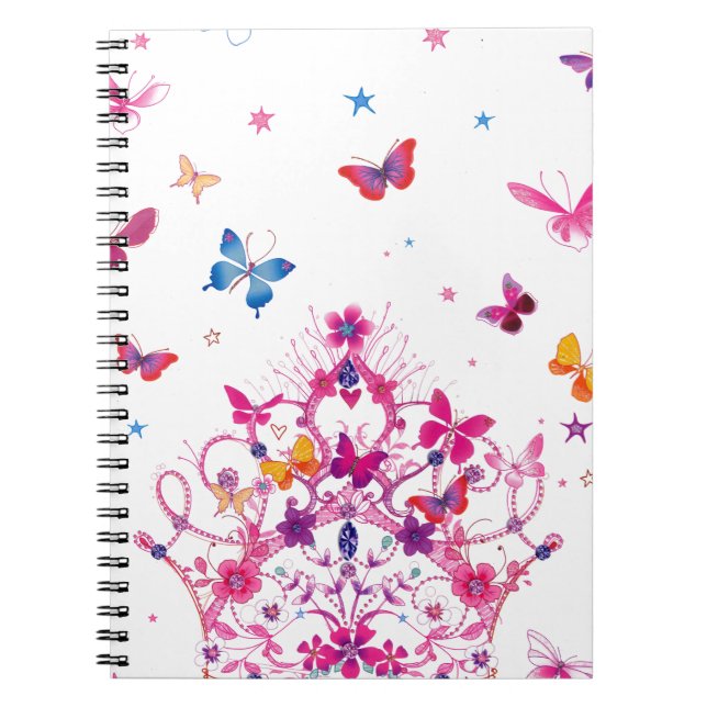 Cuaderno Mariposa infinita encantadora (Frente)