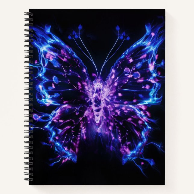 Cuaderno Mariposa Kirliana: Aura Luminosa (Anverso)