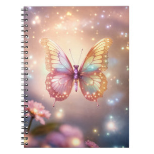 Cuaderno Mariposa mágica Purpurina