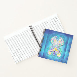 Cuaderno Mariposa mística pastel Ethereal Boho Fantasy
