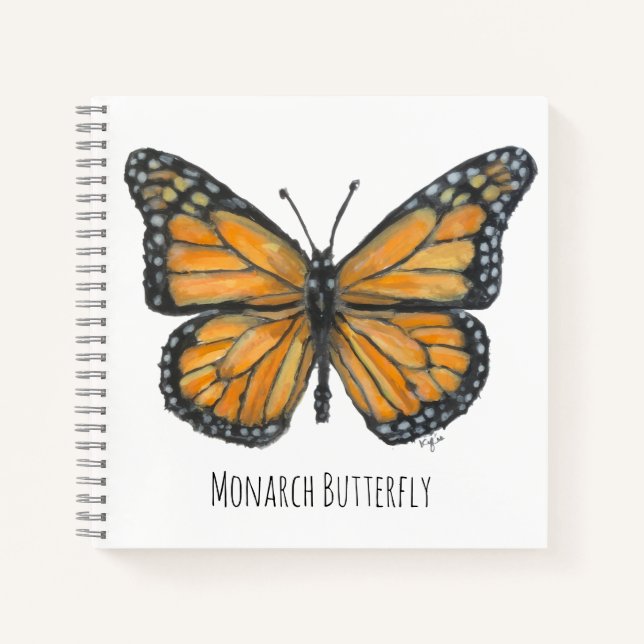 Cuaderno Mariposa Monarca (Anverso)