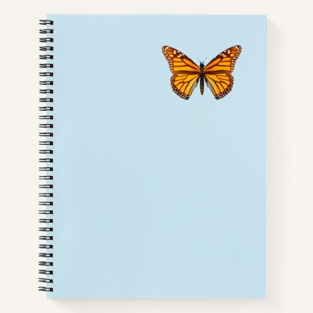 Cuaderno Mariposa monarca (Anverso)