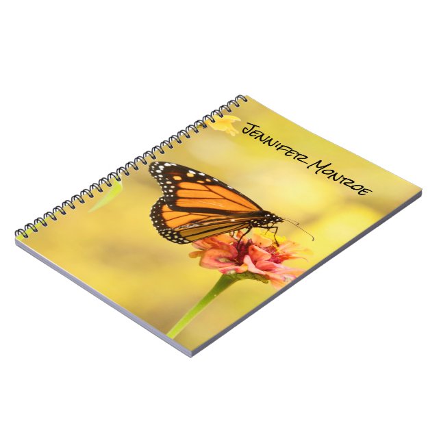 Cuaderno Mariposa monarca en Zambia (Lado Izquierdo)