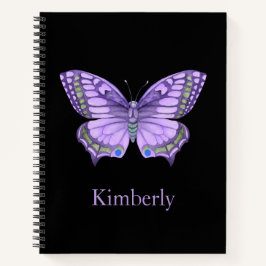 Cuaderno Mariposa morada