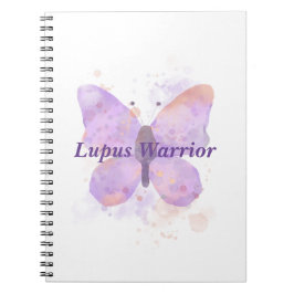 Cuaderno Mariposa morada Lupus Warrior