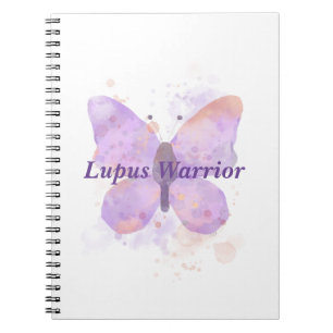 Cuaderno Mariposa morada Lupus Warrior