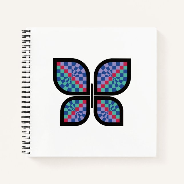 Cuaderno Mariposa mosaica (Anverso)
