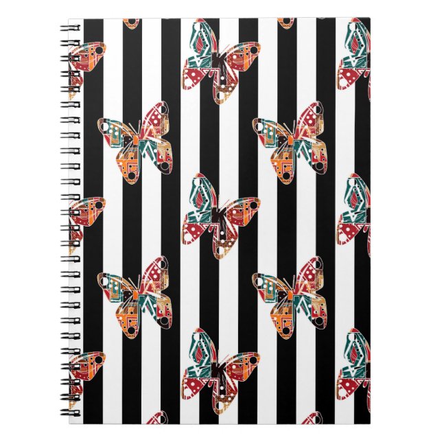 Cuaderno Mariposa multicolor (Frente)