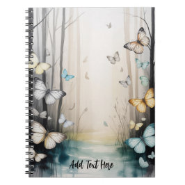 Cuaderno Mariposa Personalizada