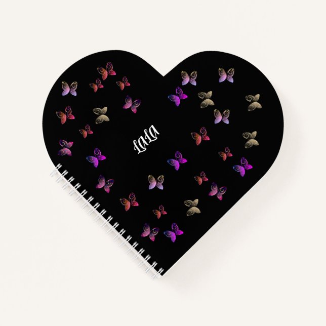 Cuaderno MARIPOSA Personalizada (Anverso)
