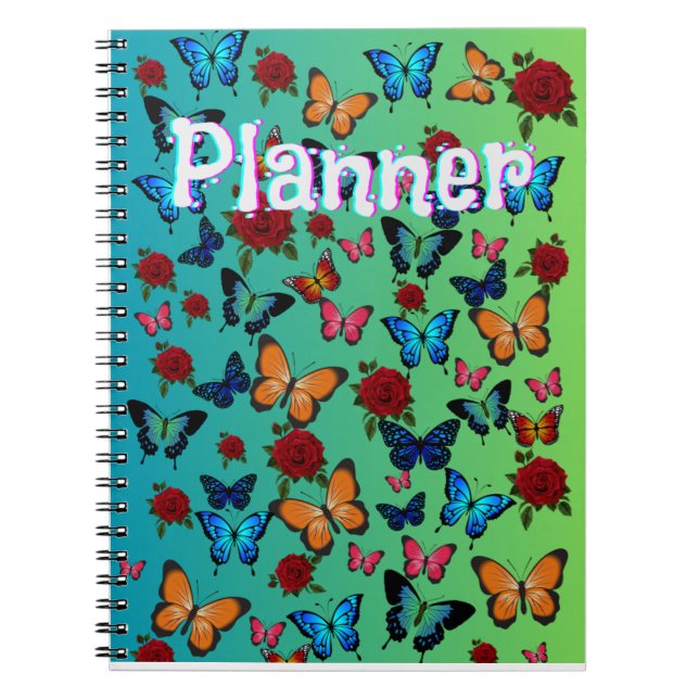 Cuaderno Mariposa planificadora (Frente)