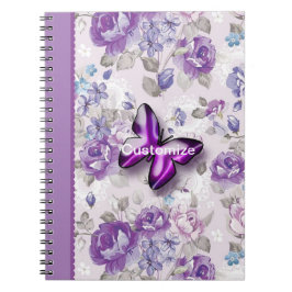 Cuaderno Mariposa púrpura
