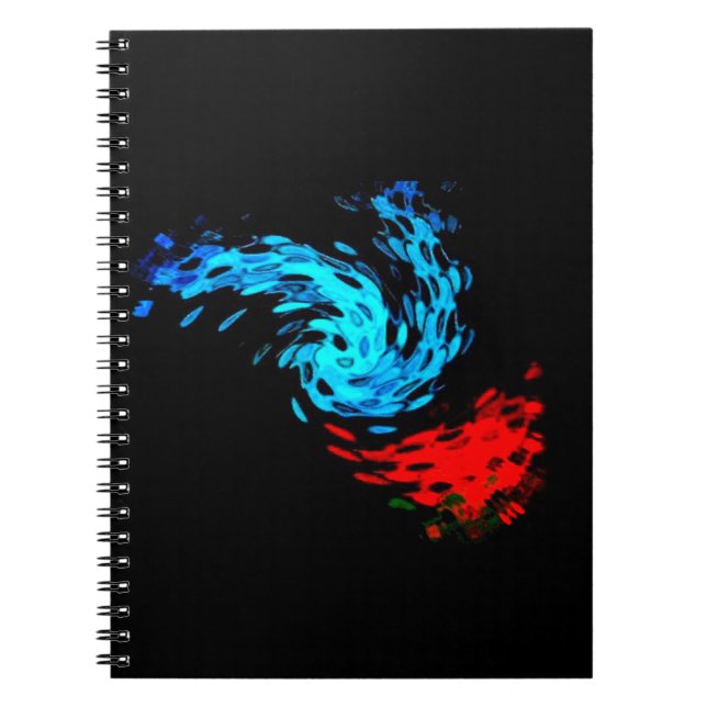 Cuaderno Mariposa retrógrada en portátil Rosa (Frente)