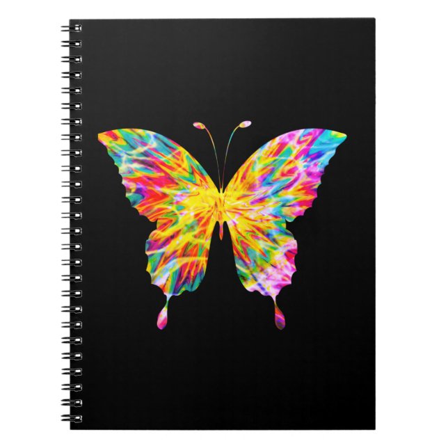 CUADERNO MARIPOSA TIE DYE (Frente)