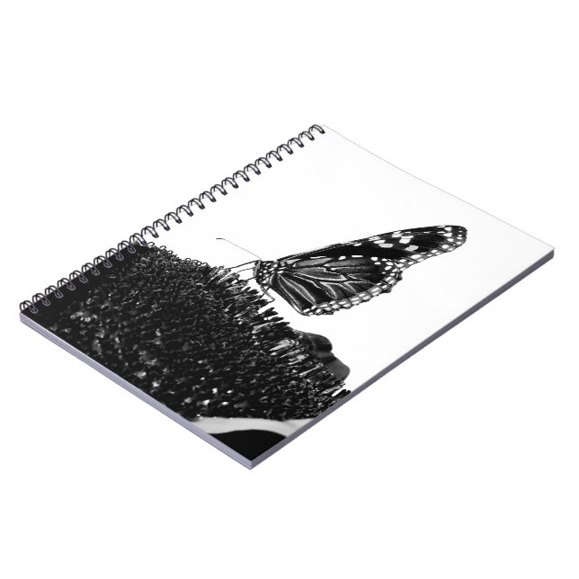 Cuaderno mariposa tímida blacq (Lado Izquierdo)