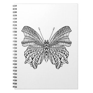 Cuaderno Mariposa tropical inspirada