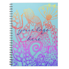 Cuaderno Mariposa turquesa