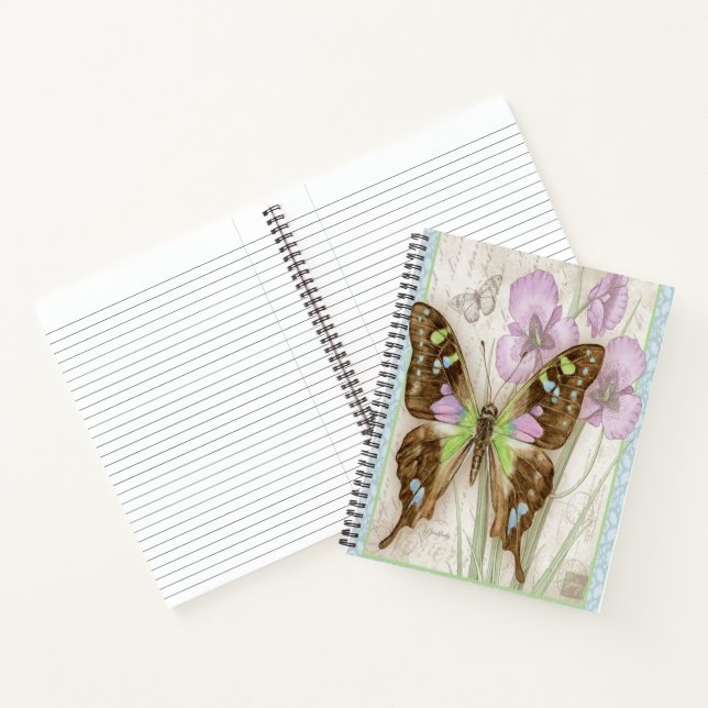 Cuaderno Mariposa vintage (Interior)