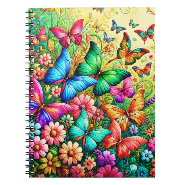 Cuaderno Mariposa y Bloom (Frente)