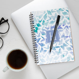 Cuaderno Mariposas acuarelas monogramadas