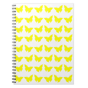 Cuaderno Mariposas Amarillas Negrita