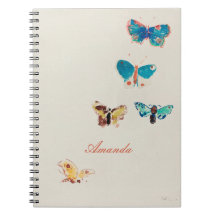 Mariposas azul vintage color agua. Odilon Redon