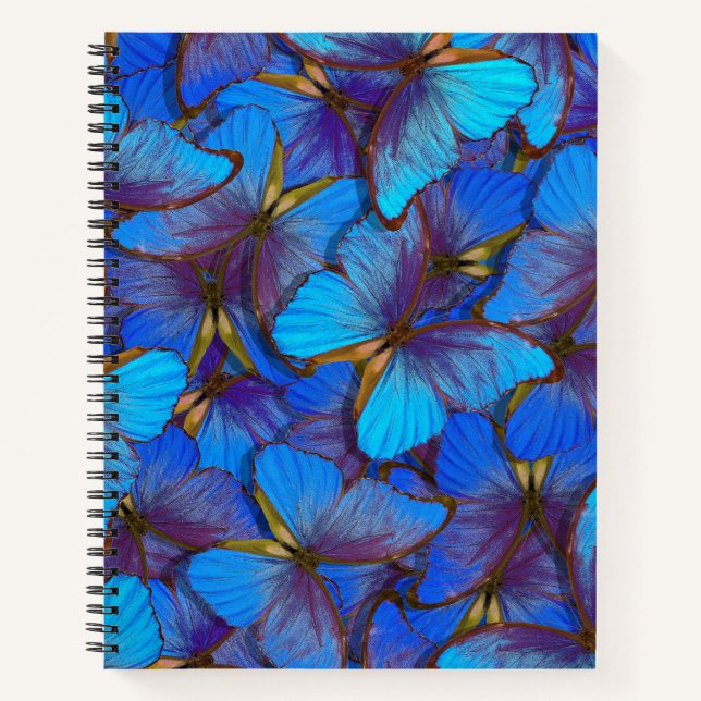 Cuaderno Mariposas azules (Anverso)