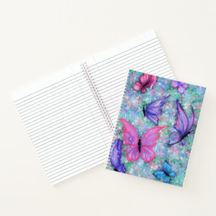 Cuaderno Mariposas Coloridas Volando - Alegría