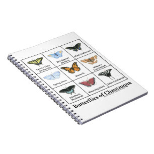 Cuaderno Mariposas de Chautauqua