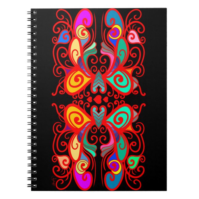Cuaderno Mariposas de colores (Frente)