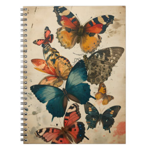 Cuaderno Mariposas de época
