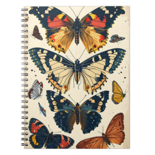 Cuaderno Mariposas de época