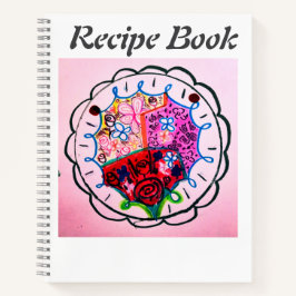 Cuaderno Mariposas de flores de color de aspecto de nieve