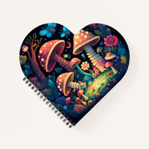 Cuaderno Mariposas de hongos mágicos