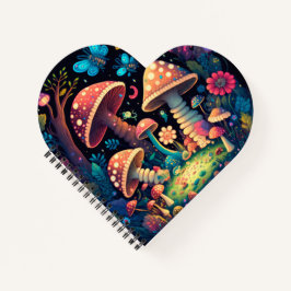 Cuaderno Mariposas de hongos mágicos