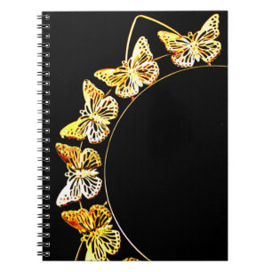 Cuaderno Mariposas de oro