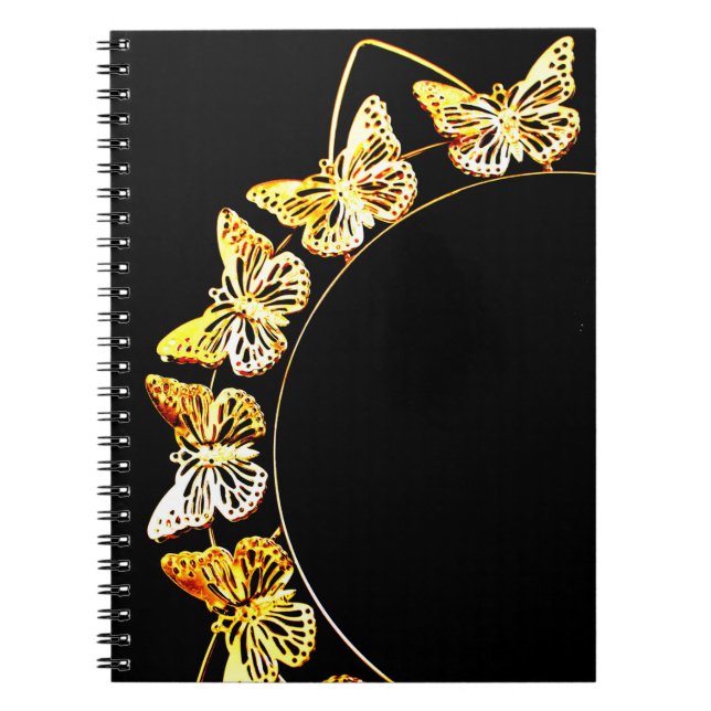 Cuaderno Mariposas de oro (Frente)