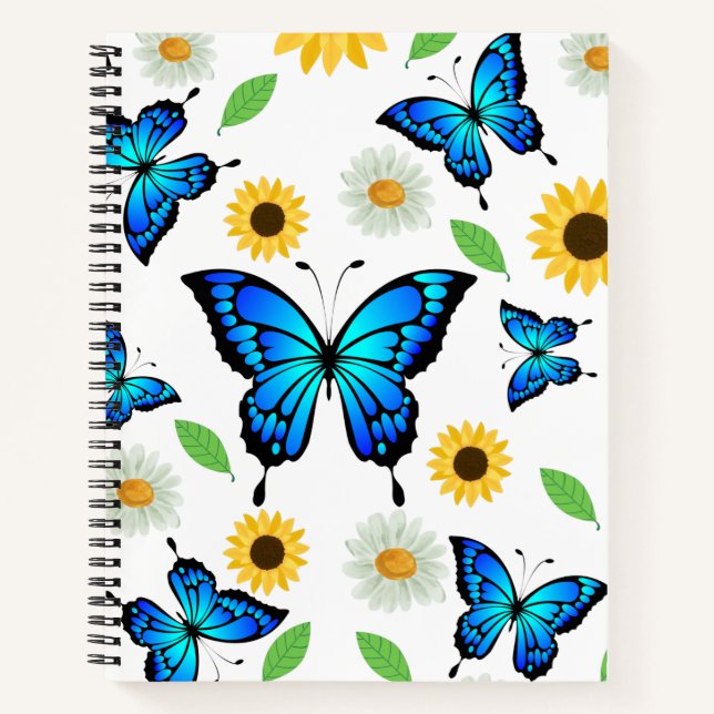 Cuaderno Mariposas de verano  (Anverso)