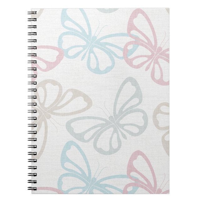 Cuaderno Mariposas dispersas (de gran escala) (Frente)