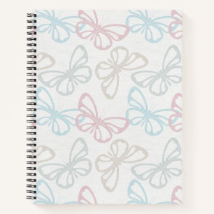 Cuaderno Mariposas dispersas (escala media)