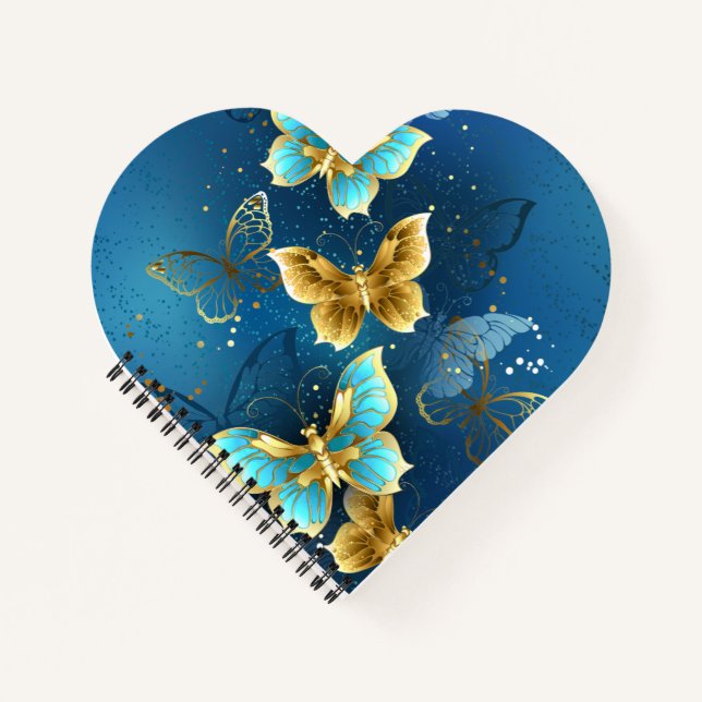 Cuaderno Mariposas doradas (Anverso)