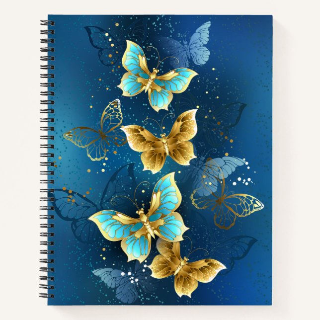 Cuaderno Mariposas doradas (Anverso)